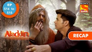 Aladdin  अलादीन  Ep 514 amp 515  RECAP [upl. by Morgan]