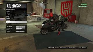 Upgrading the NEW Shitzu Hakuchou Drag in HAOs Shop in GTA 5 Online [upl. by Ransome]