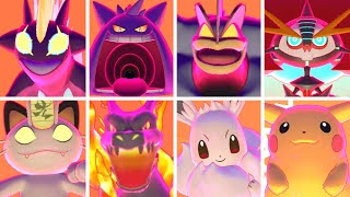 Pokémon Sword amp Shield  All Gigantamax Pokémon amp Shiny Forms [upl. by Mcwilliams882]