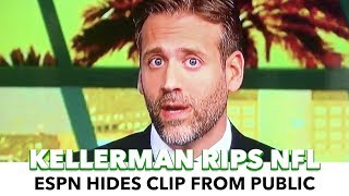 Max Kellerman Obliterates Racist NFL Owners ESPN Hides The Clip [upl. by Adnahsam]