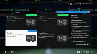 EAFC 25 quotLEAGUE AND NATION HYBRID  FIENDISHquot SBC cheapest solution [upl. by Nnaid]