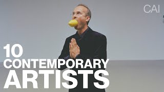 The Top 10 Contemporary Artists in 2022 [upl. by Enywtna]