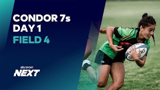 FIELD 4  DAY 1  CONDOR 7s  RUGBY SEVENS [upl. by Werdna]