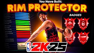 The Best 611 Rim Protector Shooting Center in NBA 2K25 Best Center Build [upl. by Siroved116]