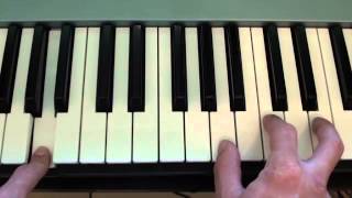 How to play Stay by Rihanna on piano [upl. by Waiter]