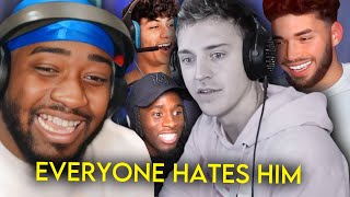 JiDion Reacts To Why Every Streamer Hate Ninja [upl. by Nwahsek37]