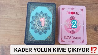 KADER YOLUN KİME ÇIKIYOR ⁉️TarotAlizedesteseç [upl. by Crescint704]