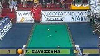 Cavazzana vs Torregiani BiliardoPro 5 birilli [upl. by Llerej]