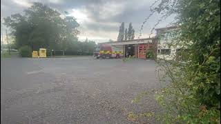 Moortown fire appliance getting mobilised 2601 just straight after parade Volvo fl please like [upl. by Anaihsat]