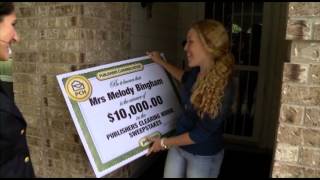 Publishers Clearing House Winners Melody Bingham From Round Rock Texas Wins 10000 [upl. by Nestor467]