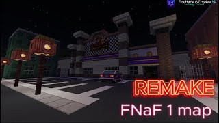 My FNaF 1 map REMAKE [upl. by Ddot250]