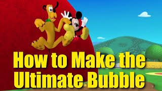 Mickey Mouse Clubhouse Blimpy Blazer  How to Make the Ultimate Bubble [upl. by Otha]