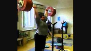 Chingiz Mogushkov  518 lb Push Press  235kg [upl. by Sukramed]