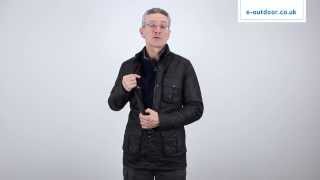 Barbour Corbridge Waxed Jacket Video  eoutdoorcouk [upl. by Irfan]