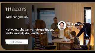 Webinar Het overzicht van verlofregelingen welke mogelijkheden zijn er [upl. by Neahs864]