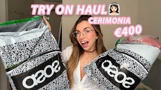 TRY ON HAUL CERIMONIA proviamo abiti insieme👰🏻‍♀️💖 aiutatemi a sceglieree [upl. by Senzer]