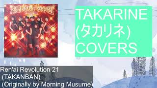 Renai Revolution 21 TAKANBAN Originally by Morning Musume [upl. by Anderea]