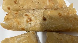 SIMPLE WAY OF MAKING CHAPATTI ROLEX [upl. by Okomom323]