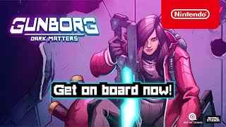 Gunborg Dark Matters  Launch Trailer  Nintendo Switch [upl. by Godspeed698]