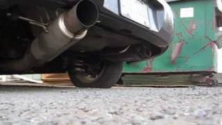 2007 subaru impreza 25i Invidia exhaust N1 Race 4quot [upl. by Atiuqaj]