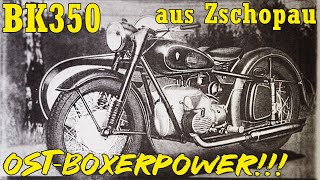 BK350 aus Zschopau  OstBoxerpower   Harzer Bikeschmiede [upl. by Jordana507]