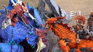 AOS Fyreslayers Magmadroth vs Ironjawz Mawkrusha  Phantasos Studio [upl. by Ziwot581]