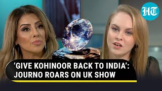 ‘Kohinoor Is From India’ Journalist factchecks UK anchor amid debate on Crown Jewels  Watch [upl. by Pearlstein133]