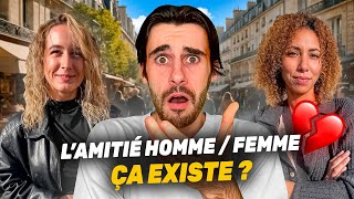 LAMITIÉ HOMMEFEMME ÇA EXITE  Microtrottoir [upl. by Hachman]