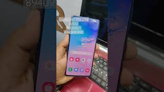 SAMSUNG GALAXY S10 LITE  512GB  WHATSAPP 8940990990  MAY 302023 [upl. by Aicenert]