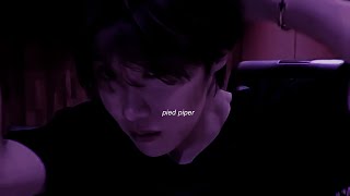 bts  pied piper slowed  reverb [upl. by Llebyram805]