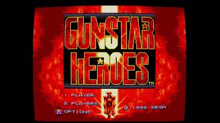 Gunstar Heroes  Expert difficulty  Fixed Shot  Practise Stage 14 Clear  1 [upl. by Newkirk]