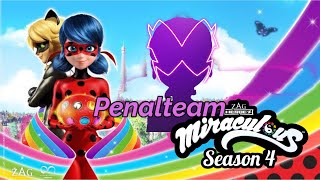 Penalteam  TRAILER☯️  MIRACULOUS LADYBUG SEASON 4 NEW EPISODE TRAILER🐞✨ Concept trailer [upl. by Tybalt616]