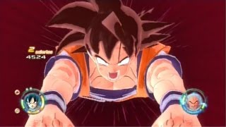 Dragon Ball Raging Blast 2  Goku vs Nappa [upl. by Airrej]