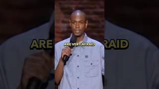 Why Black People Are Afraid Of The Police🚨  Dave Chappelle Stand Up shorts [upl. by Cassella]