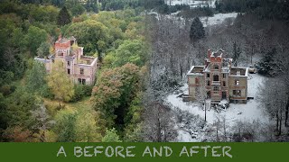 Before and after unveiling the abandoned chateau [upl. by Yesdnik]