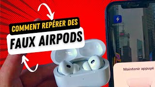 Comment reconnaitre et identifier des faux Airpods Pro 2 Apple [upl. by Garaway]