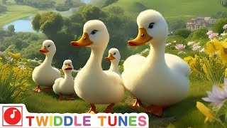 I Go Quack Quack  Quacking Duck  Duck Playful Song  Children Songs  Rhymes [upl. by Denie]