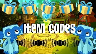 Animal Jam Working Item Codes 2017 [upl. by Ahsiken]