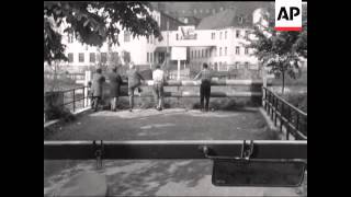 GERMAN CZECH BORDER SCENES  NO SOUND [upl. by Rand876]