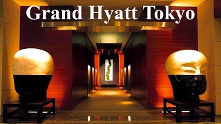 Grand Hyatt Tokyo 5Star Luxury Hotel in Roppongi Hills Japan full tour [upl. by Nosnibor]