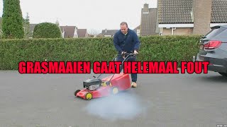 Grasmaaien gaat helemaal FOUT I Frans Bauer [upl. by Ecissej]