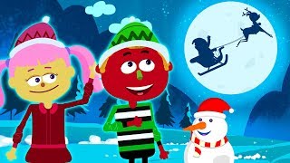 Jingles Bells Christmas Songs  Adventures of Len and Mini With Santa Claus [upl. by Horan]