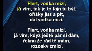 Vodka mizí  Těžkej Pokondr Karaoke tip [upl. by Tnias359]