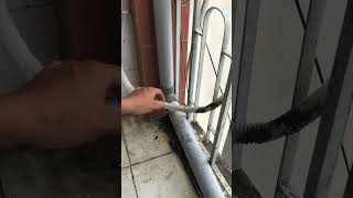 Simple Tips for Installing Air Conditioner Drain Pipes shorts [upl. by Skeie]