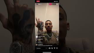 Fredo Full Insta Live Explains Fight in Dubai Say CGM are 🧢 👀  fredo diggad cgm ukdrill [upl. by Ocirred]