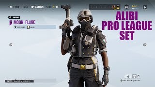 Alibi Pro League Set  Rainbow Six Siege [upl. by Zink]