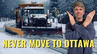 Top 5 Reasons NOT to Move to OTTAWA Ontario Canada [upl. by Hailee]