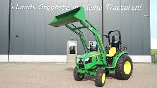 John Deere 4052M 4wd HST  0004 Draaiuren  Voorlader [upl. by Enidlarej607]