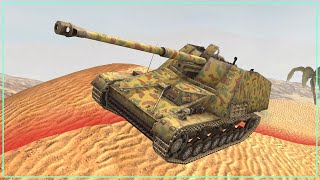 Nashorn • 2 frags • 44k dmg • WoT Blitz [upl. by Iasi]