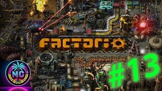 Le hub plomberie et le raffinage avancé  Factorio  Lets Play FR 13 [upl. by Leahcimnaj]